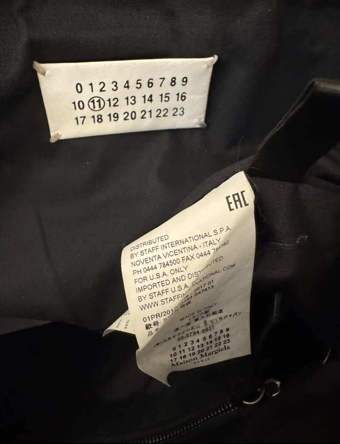 마르지엘라 캔버스 웨더 숄더백  상품이미지4