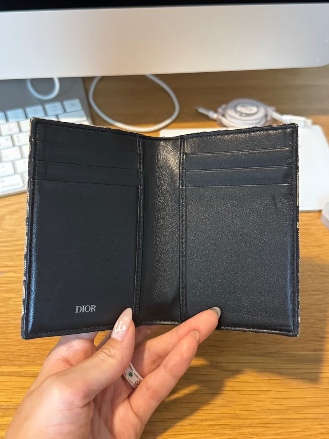 디올 오블리크 카드지갑 상품이미지2