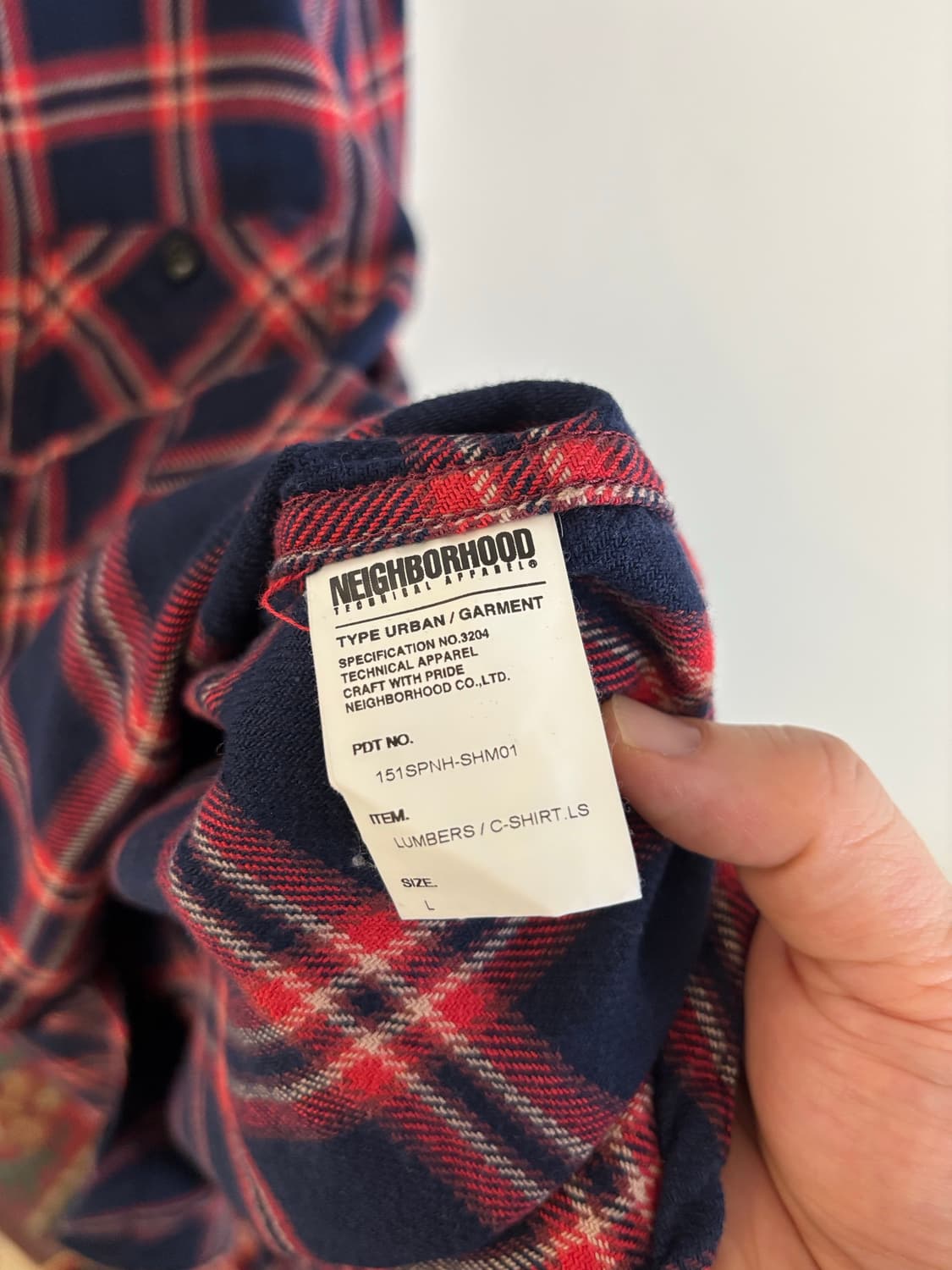 네이버후드 럼버셔츠 상품이미지4