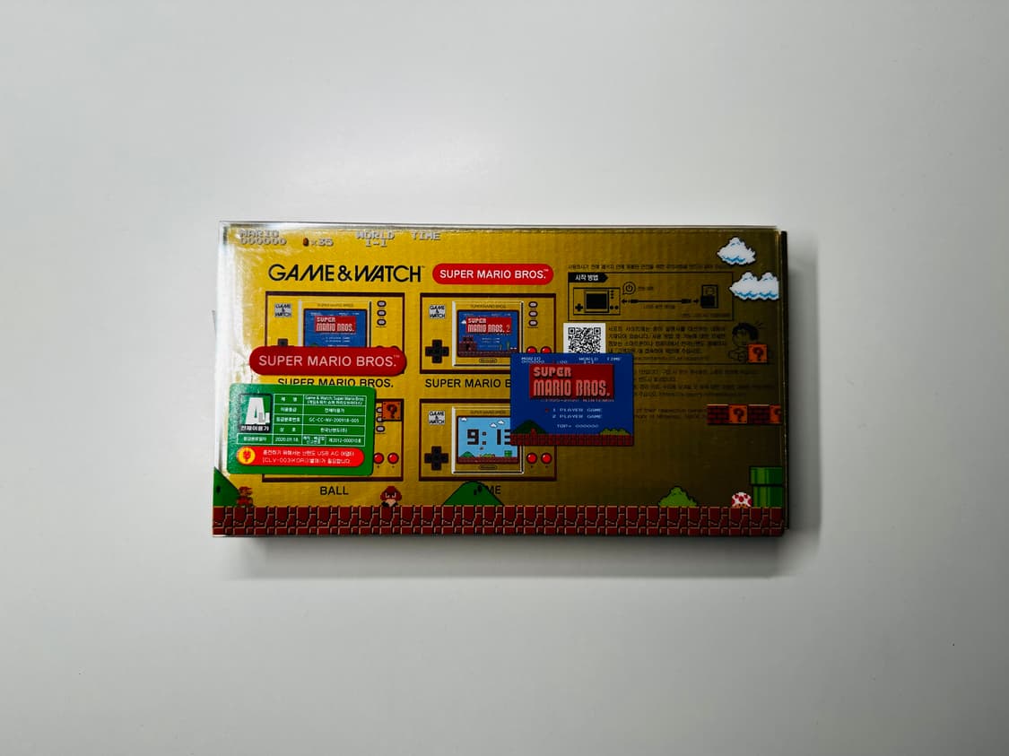 닌텐도 게임앤워치 슈퍼마리오 에디션 풀박스 판매 (DS, GBA) 상품이미지3