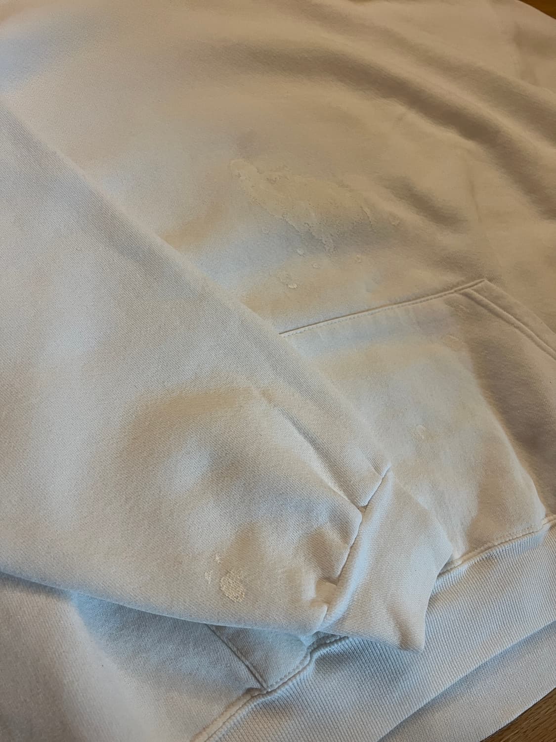 90s 러셀 빈티지 후드 화이트 XXL 상품이미지6