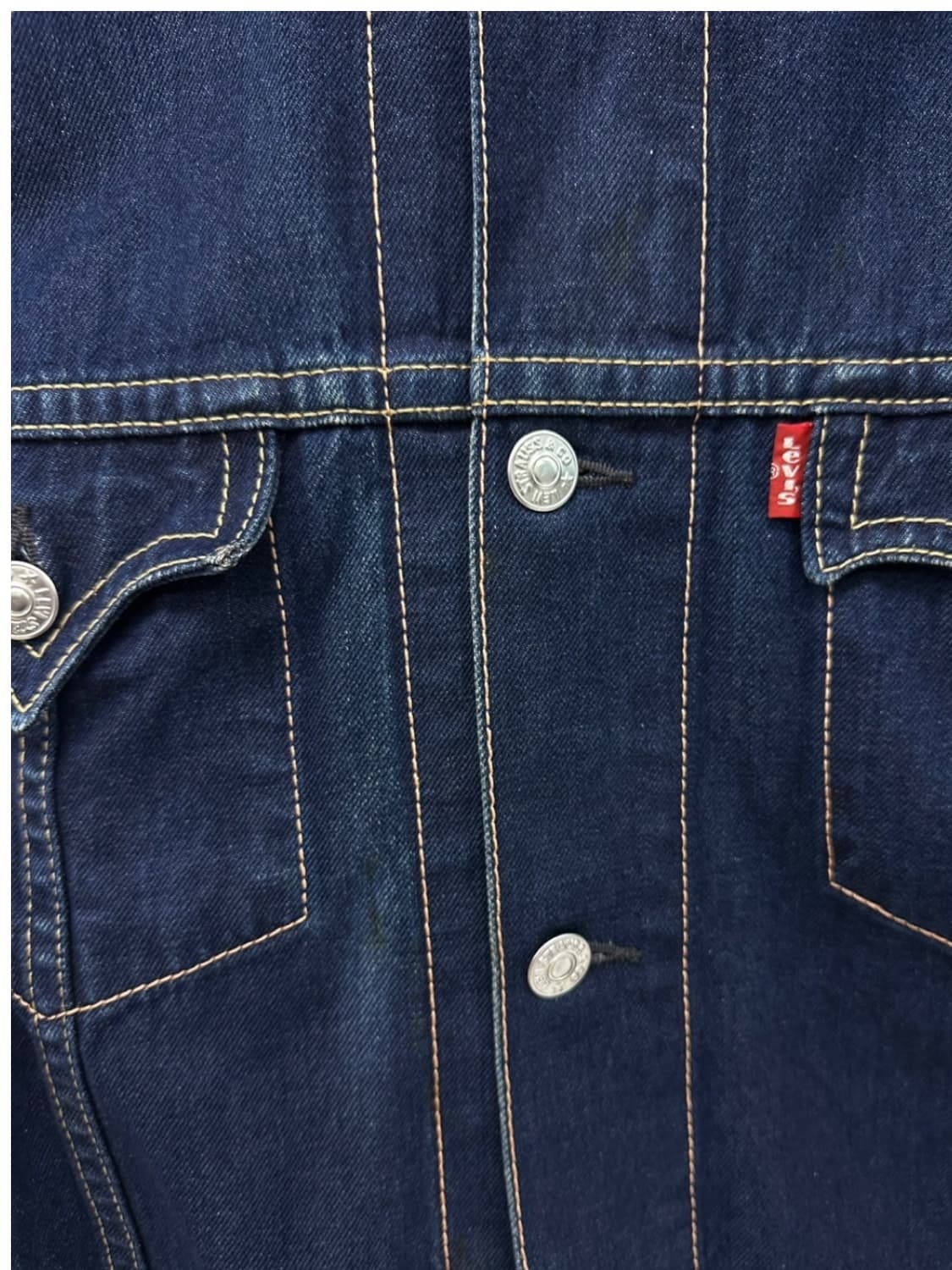 리바이스 TYPE1  타입원 청자켓 데님자켓  (XL) 상품이미지5