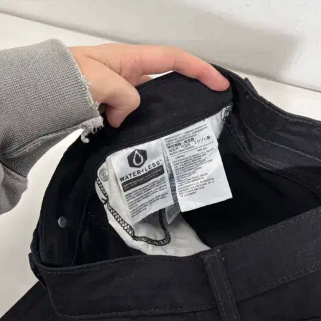 리바이스512 슬림테이퍼핏 블랙진 29 상품이미지5