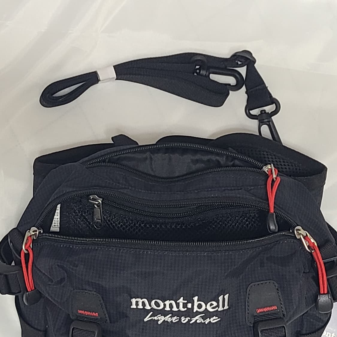 mont-bell 몽벨 가방 힙색 허리색 겸 크로스백 슬링백  (새제품) 상품이미지7
