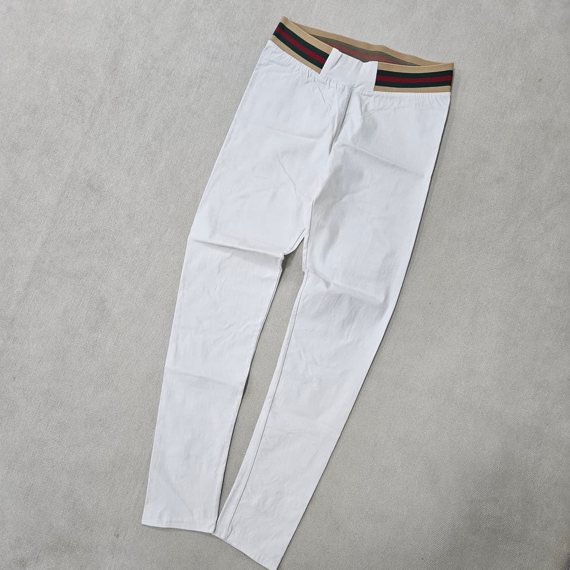 XL 빈티지 여성 패턴 스판 치노팬츠 0403Y 상품이미지1