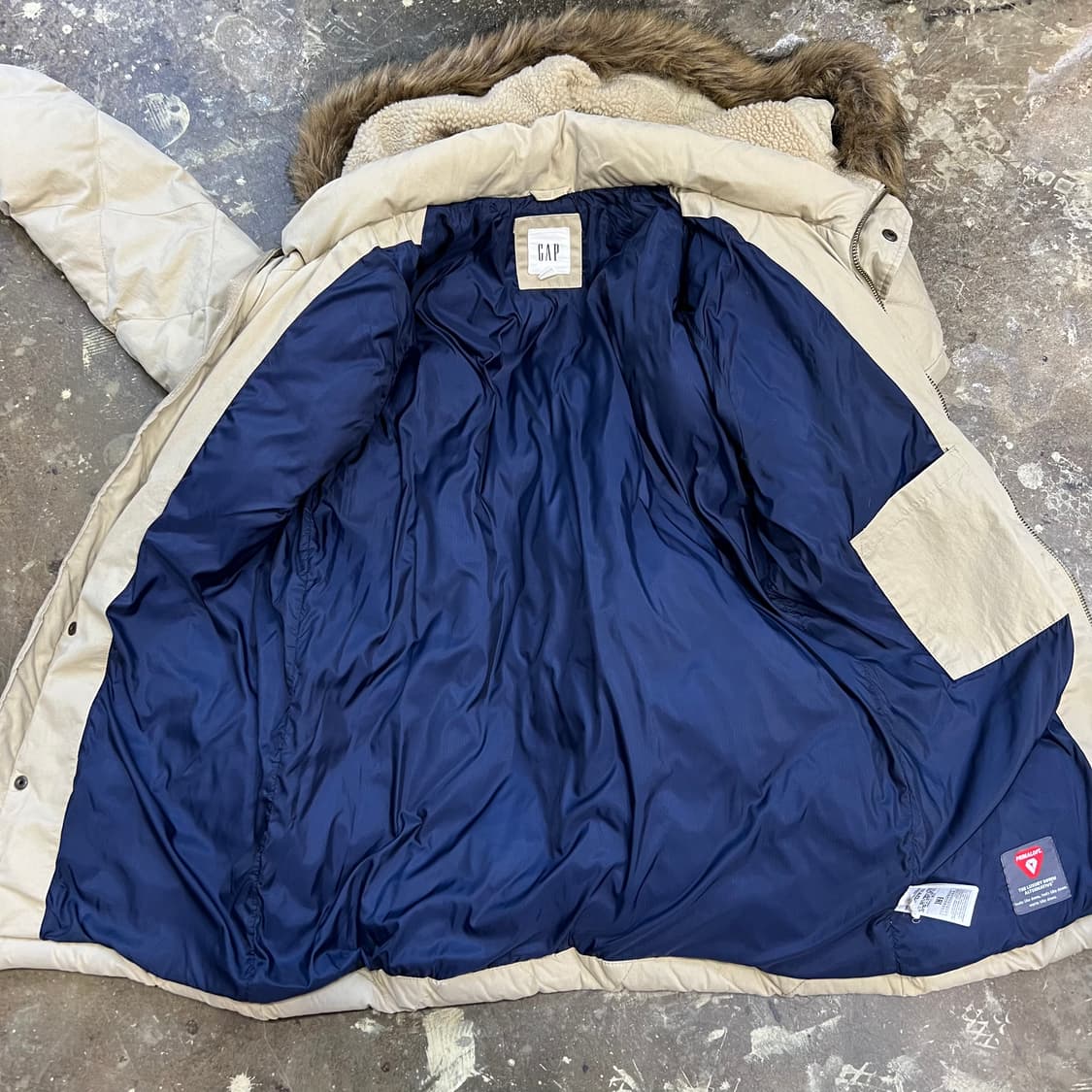 66) GAP 갭 프리마로프트 패딩점퍼 자켓 상품이미지4