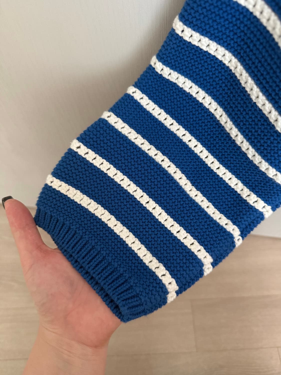 HELDER 헬더 뮤뮤니트 가디건 자켓 블루 상품이미지7