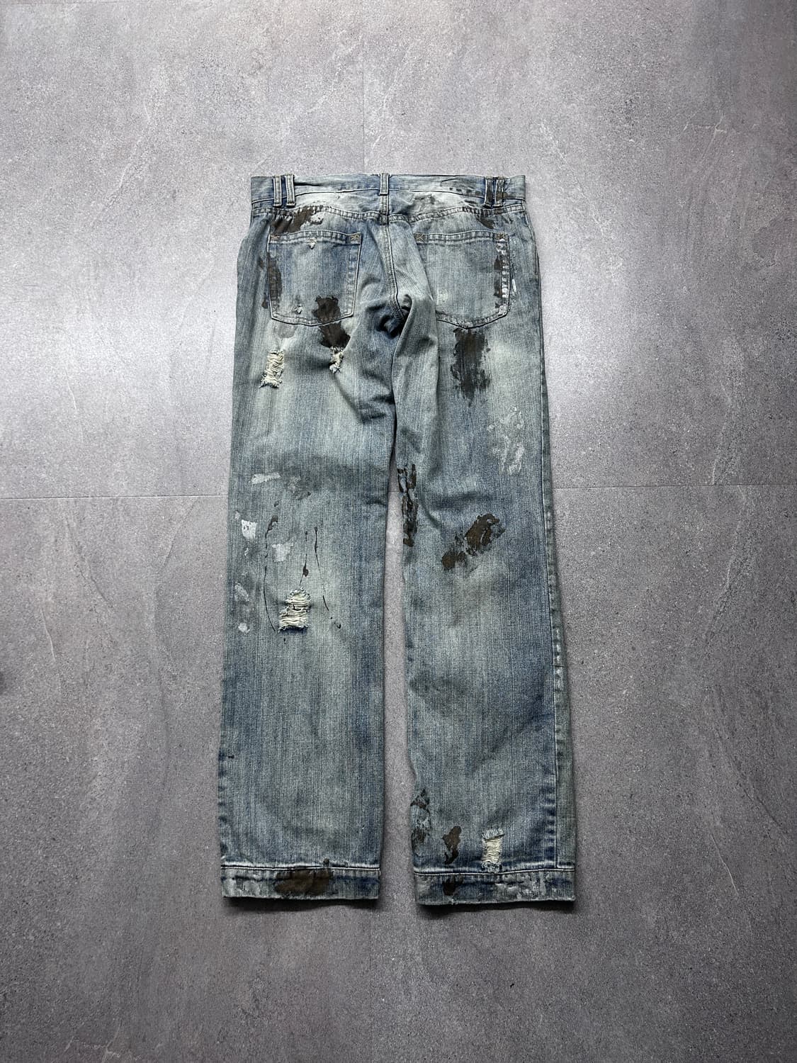 돌체앤가바나 더티 페인팅 워싱 데님 상품이미지7