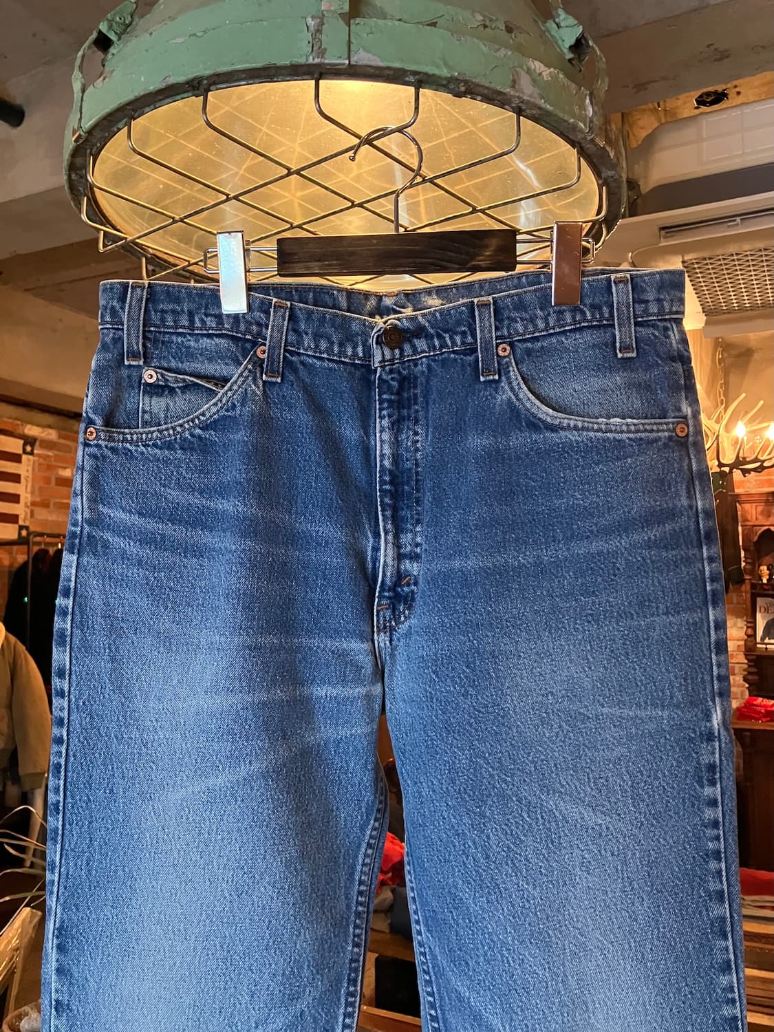 90s USA 빈티지 리바이스 517 부츠컷 데님 팬츠 상품이미지3