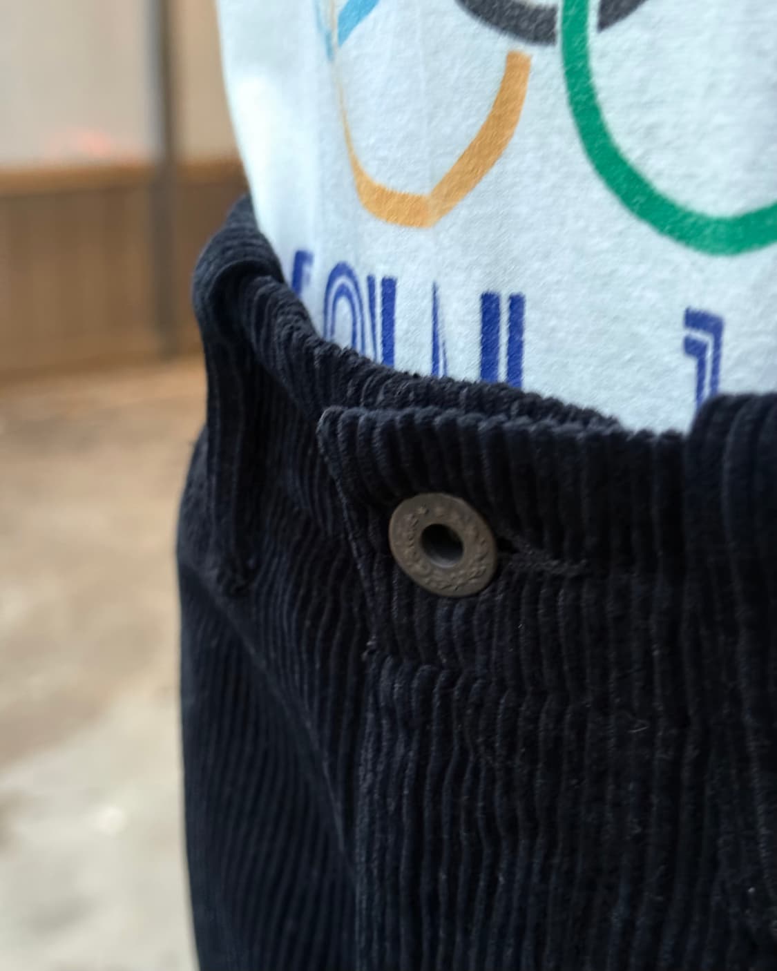 R.R.L 슬림핏 오피서 코듀로이 트라우저 30/30 상품이미지9