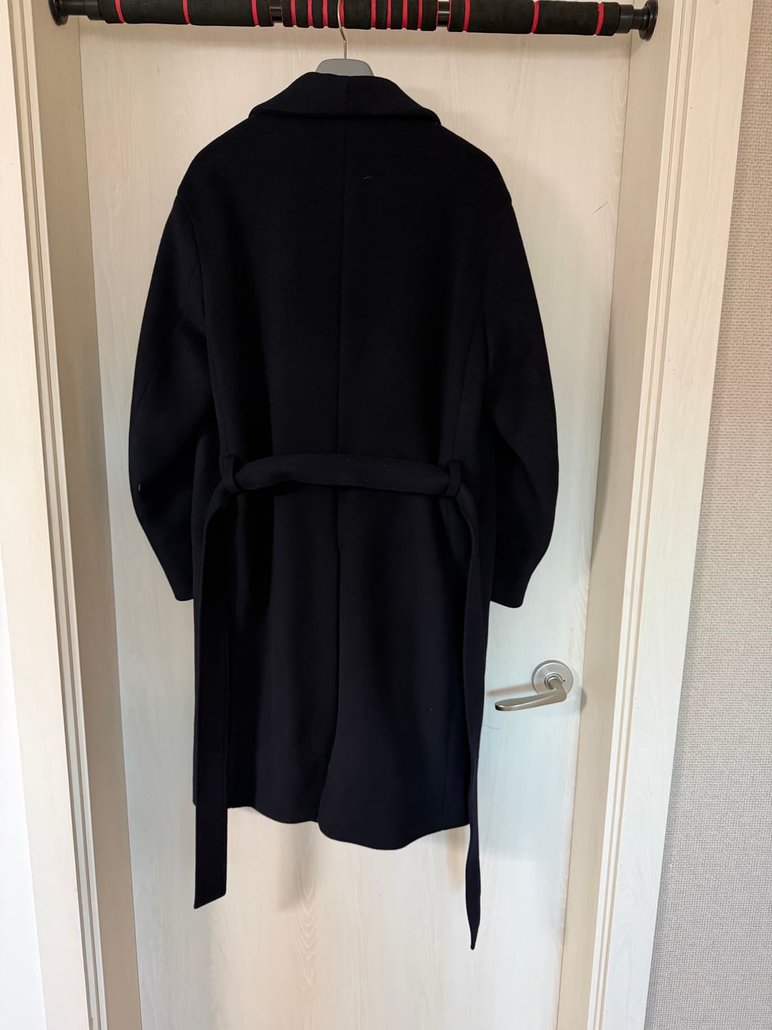 토니웩 크루도 숄카라 오버코트 네이비 m 상품이미지2