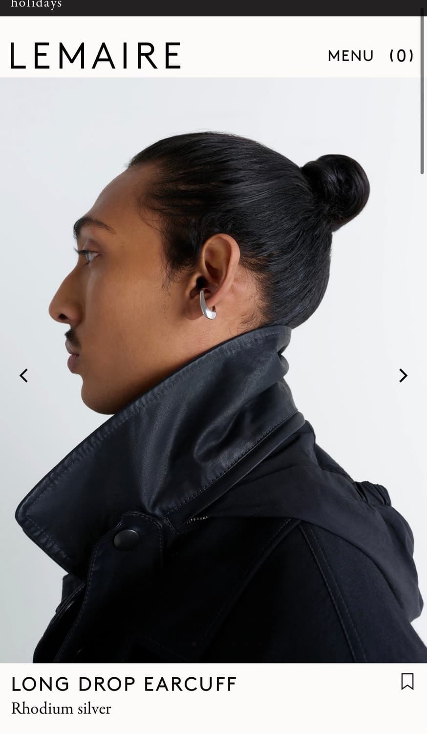 르메르 롱 드랍 이어커프  상품이미지2