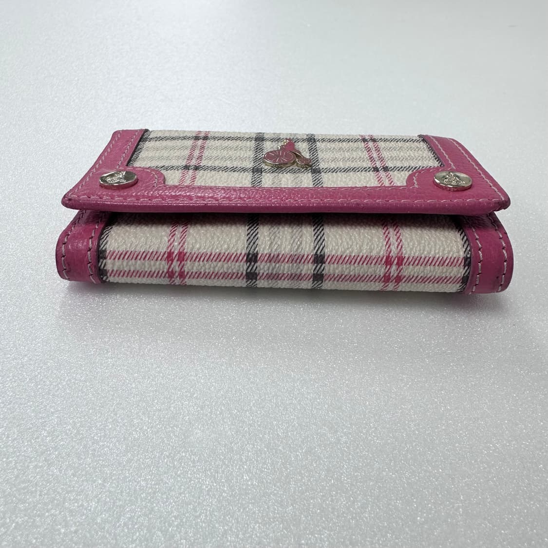 Beanpole 빈폴 핑크 미니 키링 3단 지갑 상품이미지5