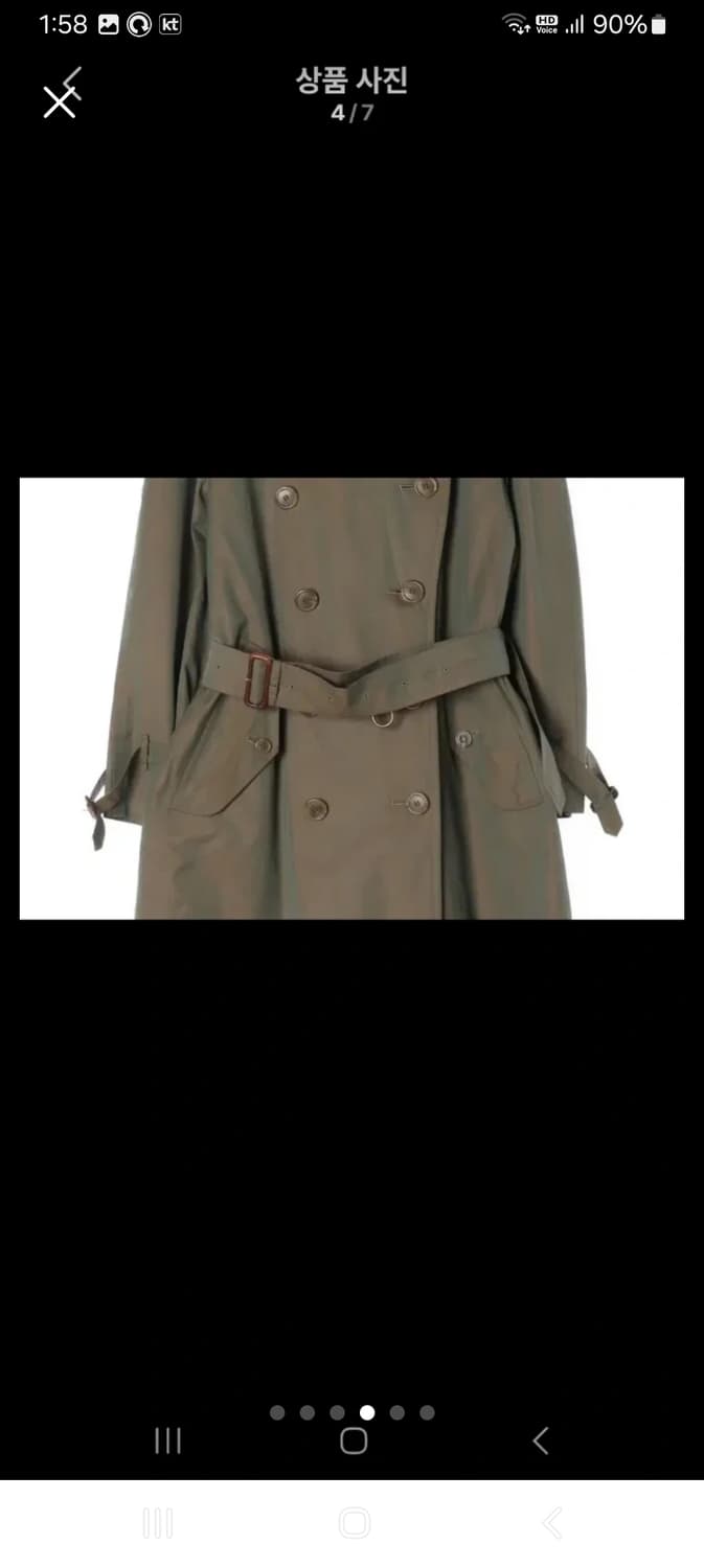 버버리트렌치코트/66.77 상품이미지5