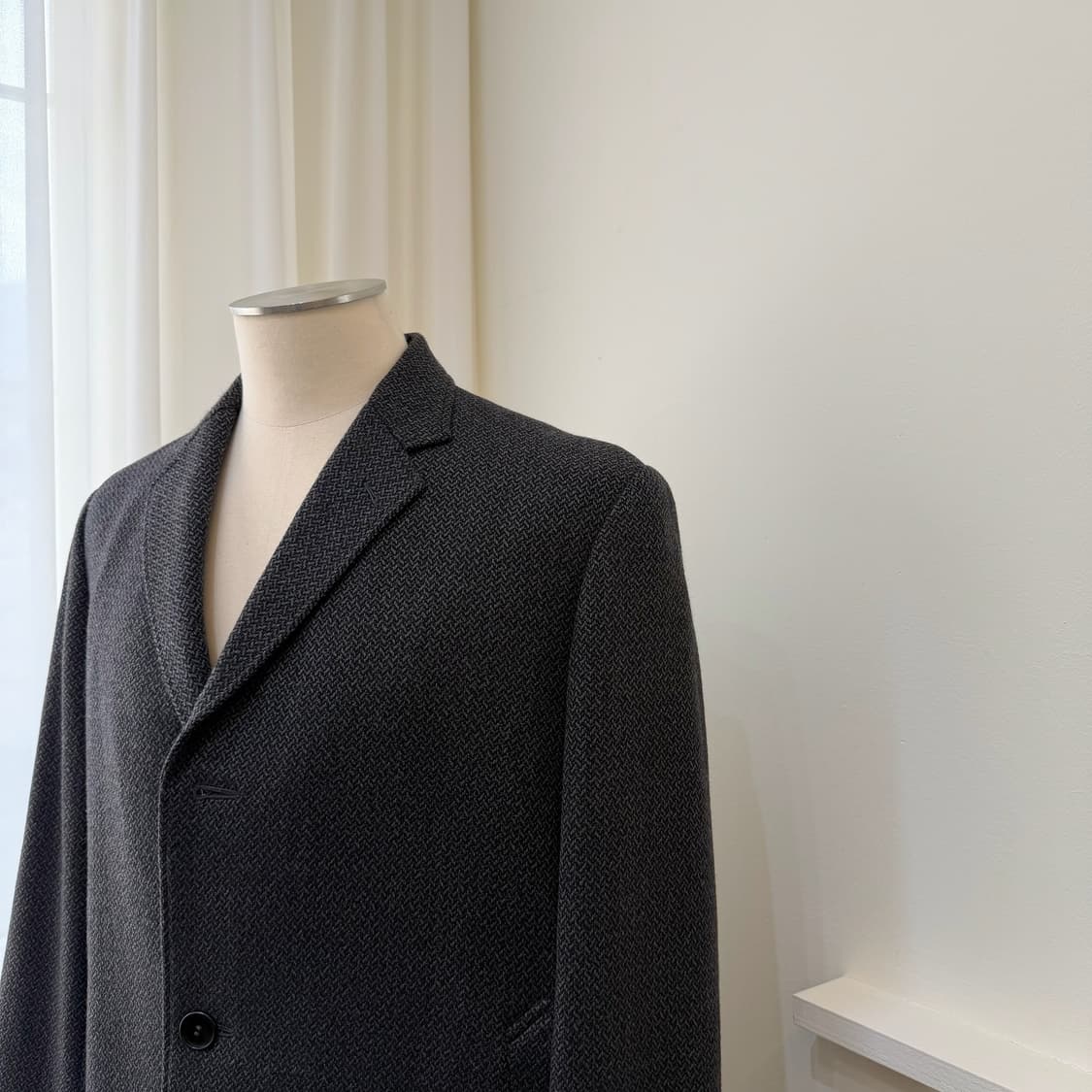 TAILOR KANO Bespoke Wool Coat 상품이미지4