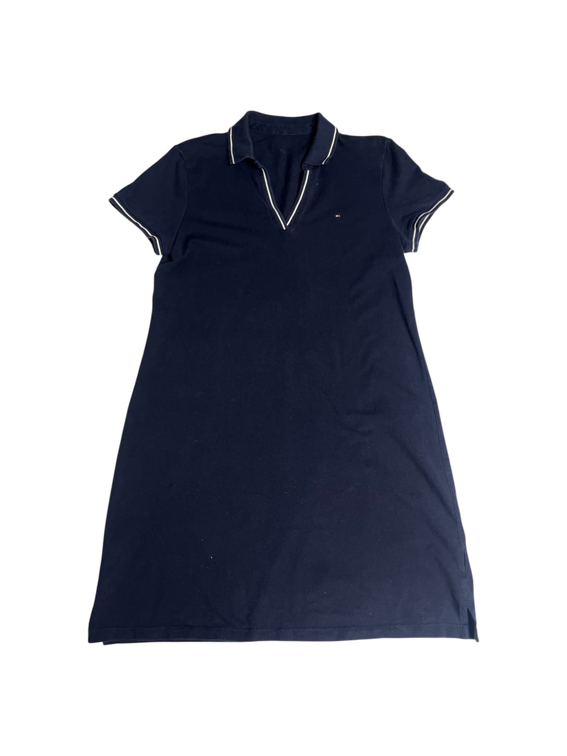 타미힐피거 네이비 카라 원피스 상품이미지1