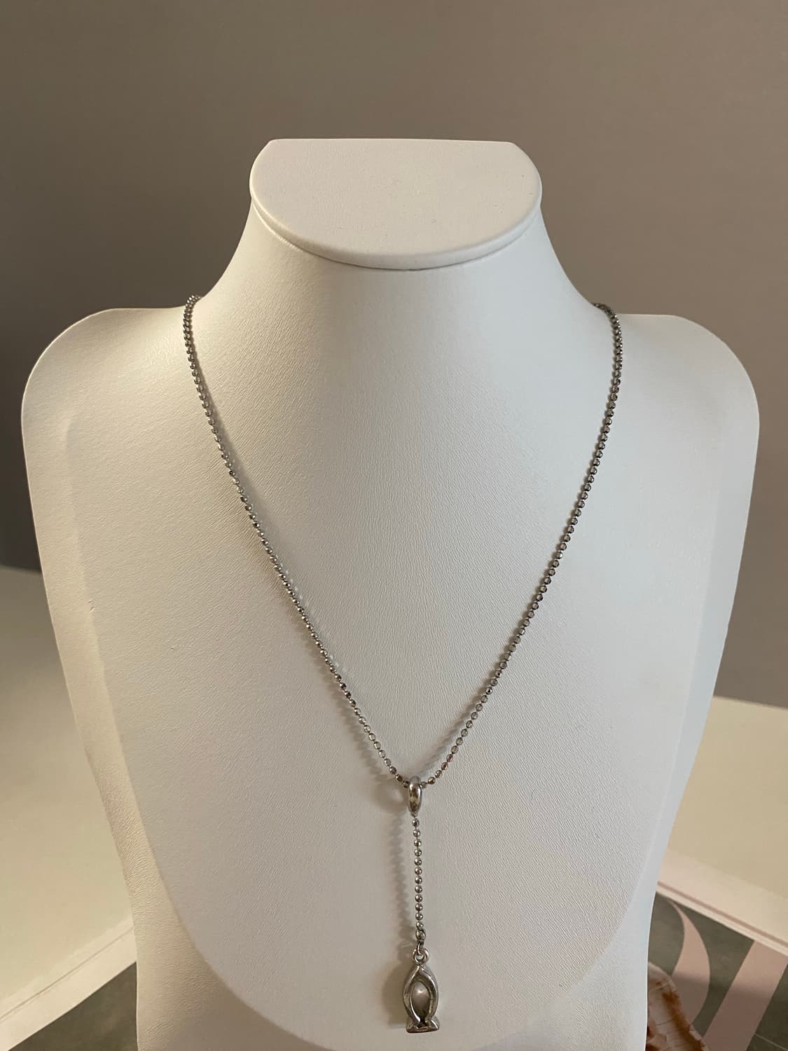 빈티지 물고기 드롭 목걸이 상품이미지4