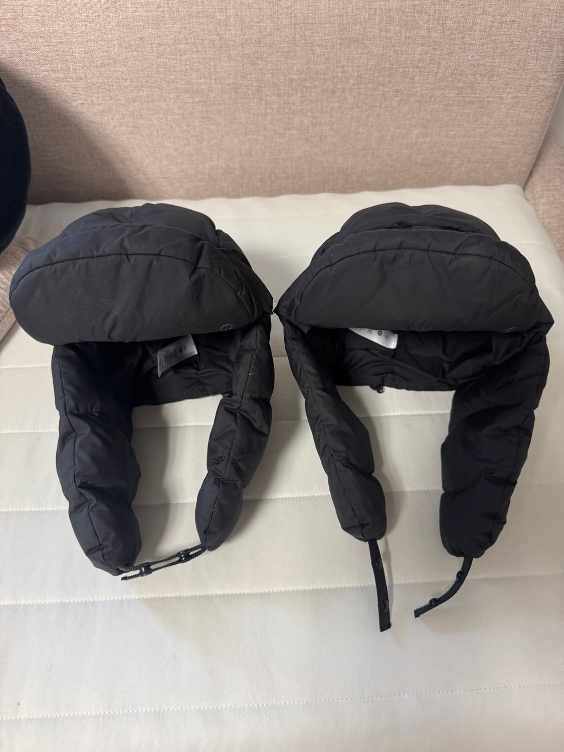 룰루레몬 군밤모자 방한모자 패딩모자 m/l 총 2개 상품이미지4
