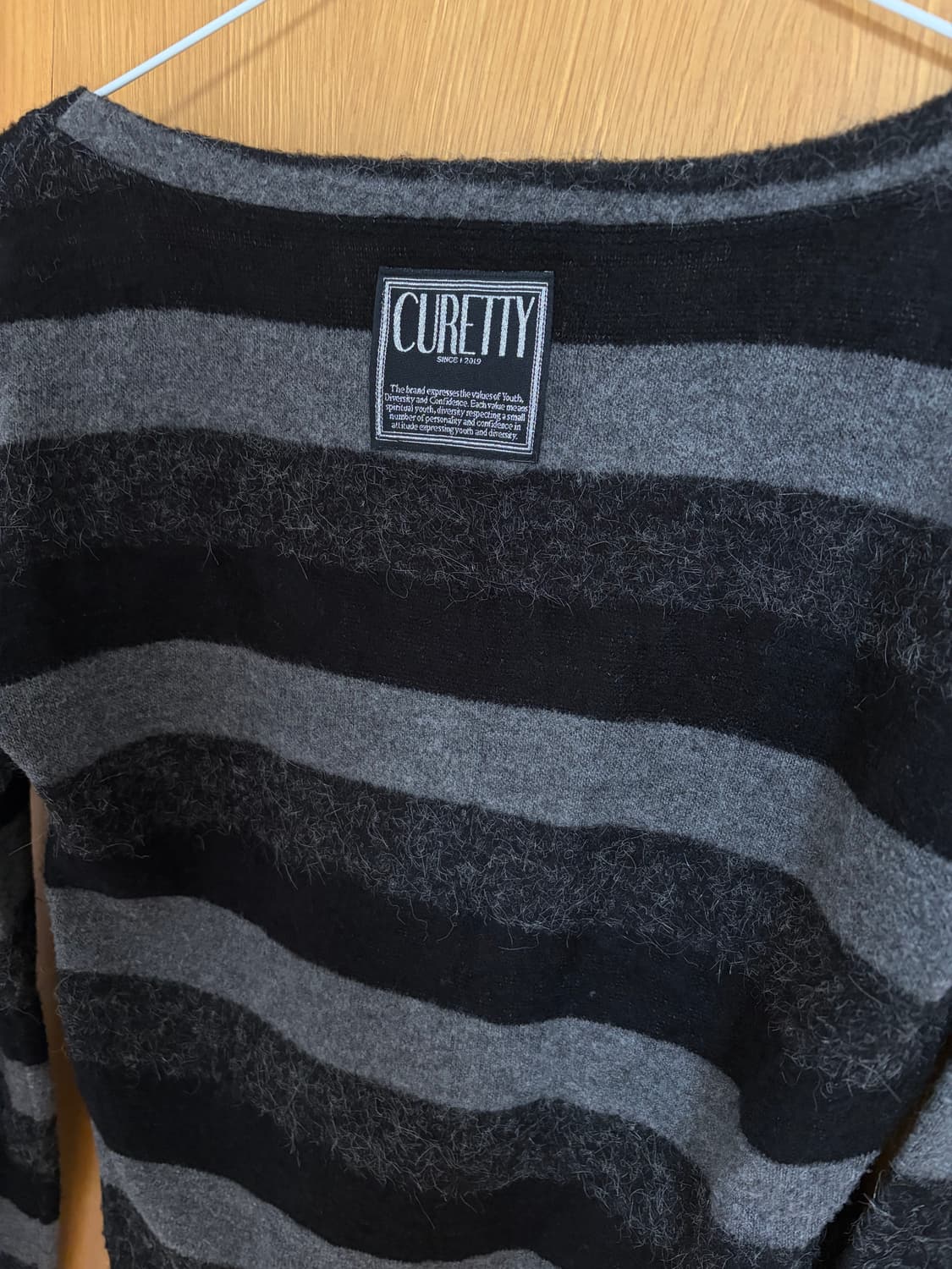 CURETTY c stripe basic t-shirt 상품이미지4