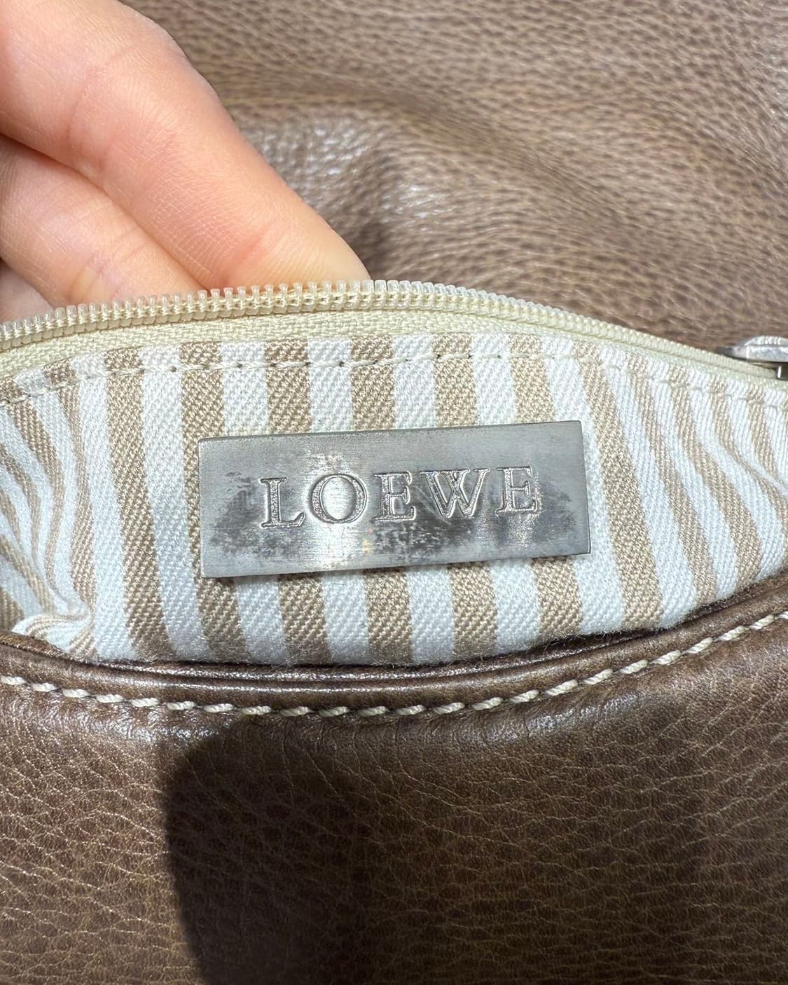 로에베 브라운 플라멩코 숄더백  상품이미지8