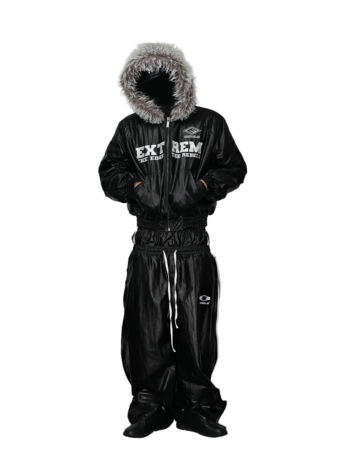 Blackguard Fur Hood Bomber 상품이미지2