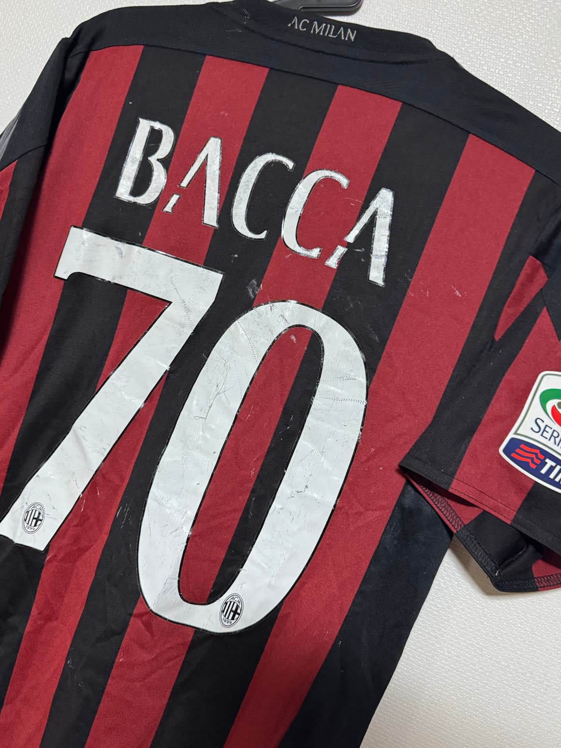 아디다스 ac 밀란 15-16 홈 NO.70 BACCA 상품이미지5