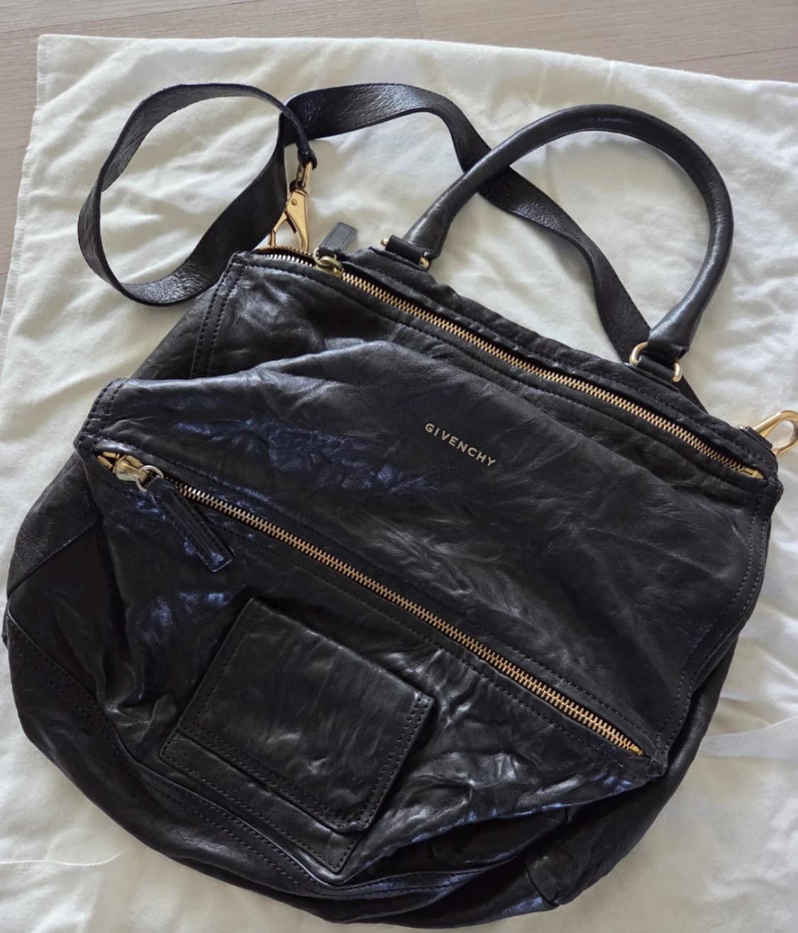 Givenchy 지방시 판도라백 블랙 링클 라지 상품이미지2