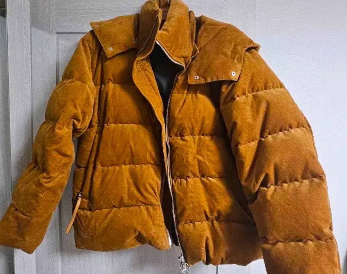 [48(105)] 솔리드옴므 코듀로이 골덴 구스다운 패딩 자켓 상품이미지1