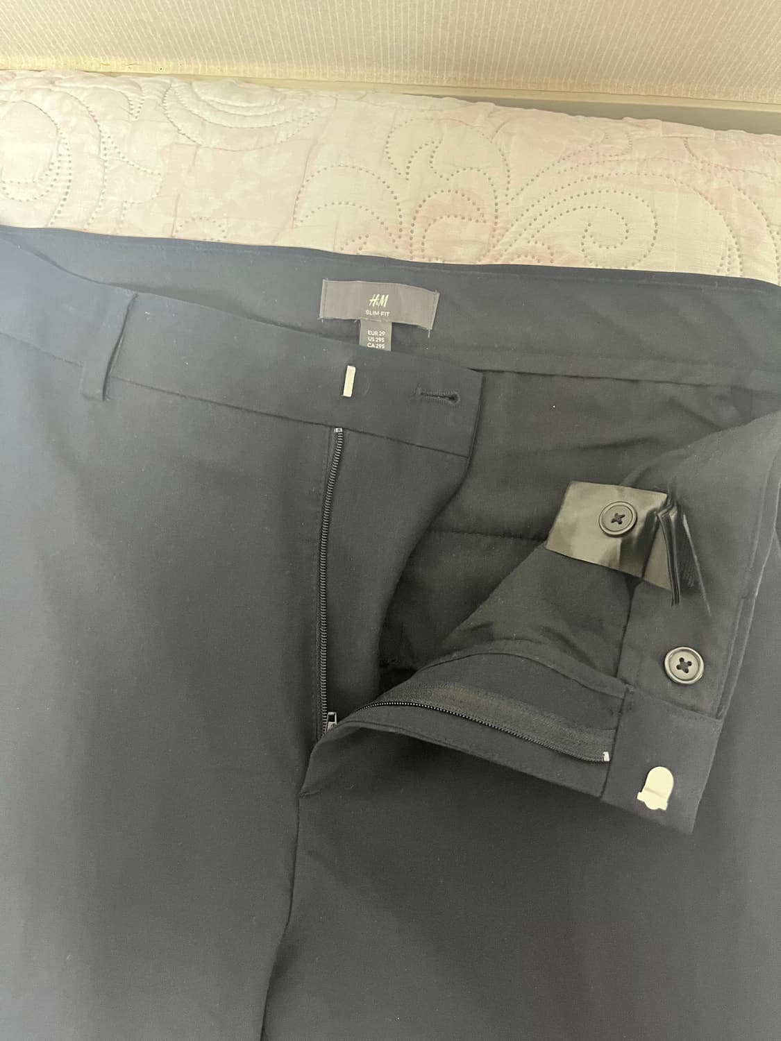 H&M 네이비 슬랙스 29/30 상품이미지3