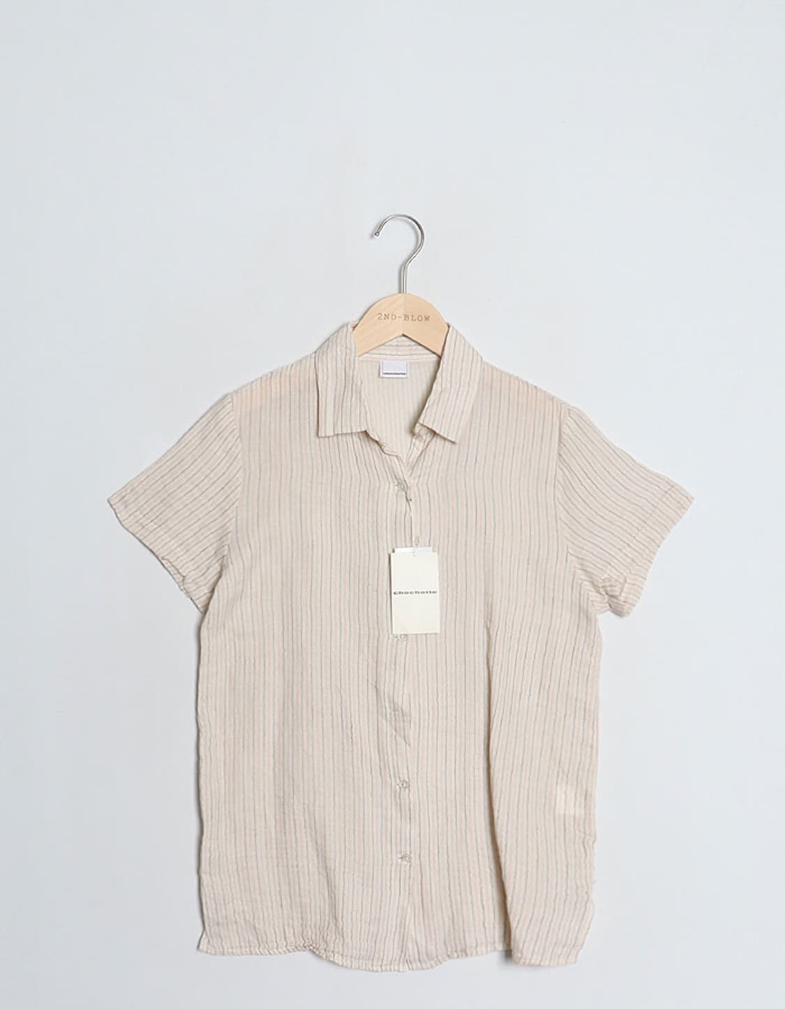 chochotte Stitched Slim Shirts 상품이미지1