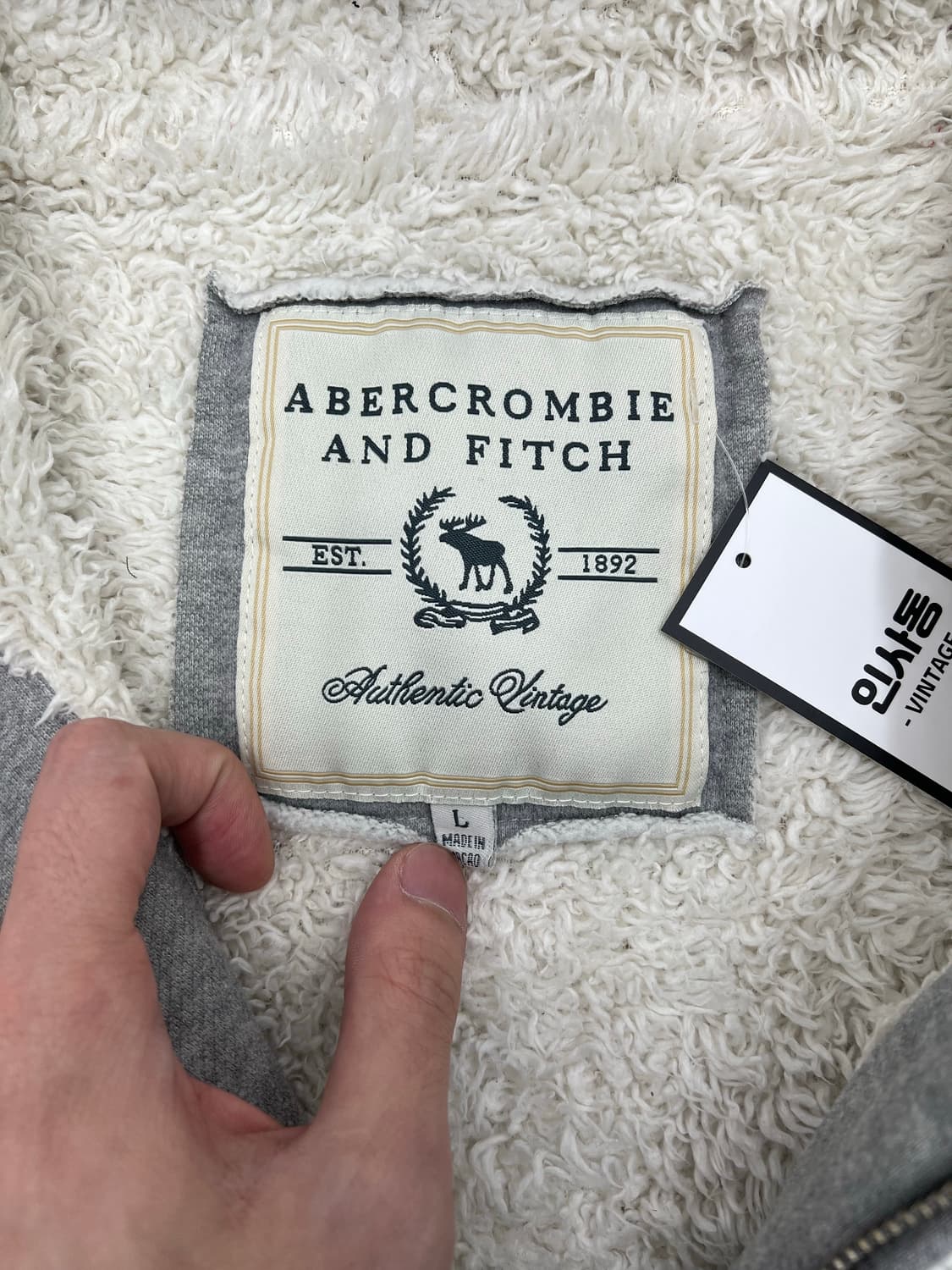 아베크롬비 후드집업 상품이미지3