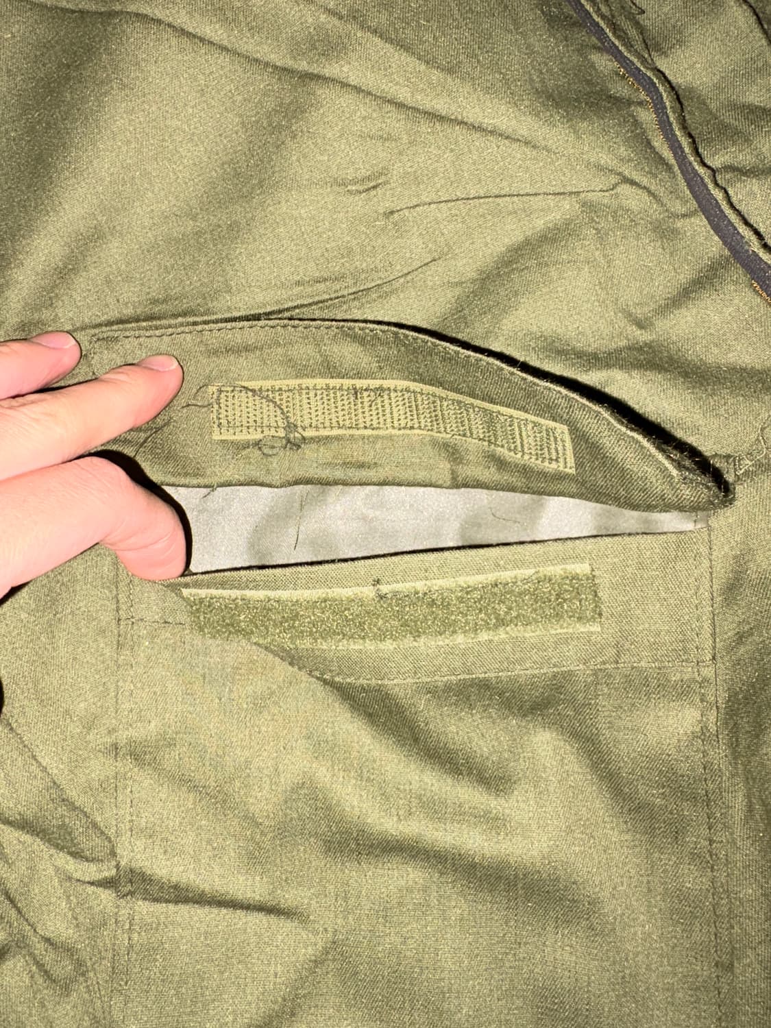 (새상품)70s US Army Class1 침투성 화생방 보호 자켓 상품이미지7