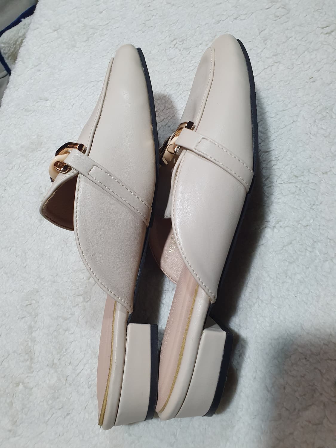 더스타일 체인 장식 여성 뮬 슬리퍼 245mm 상품이미지5