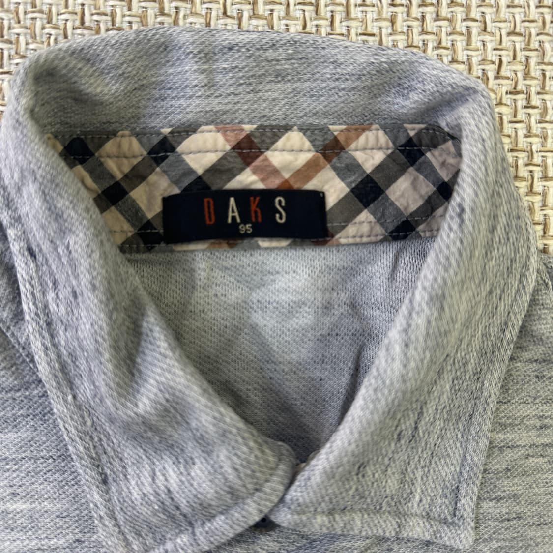 95 닥스 그레이 남자 폴로 셔츠 0417D 상품이미지2