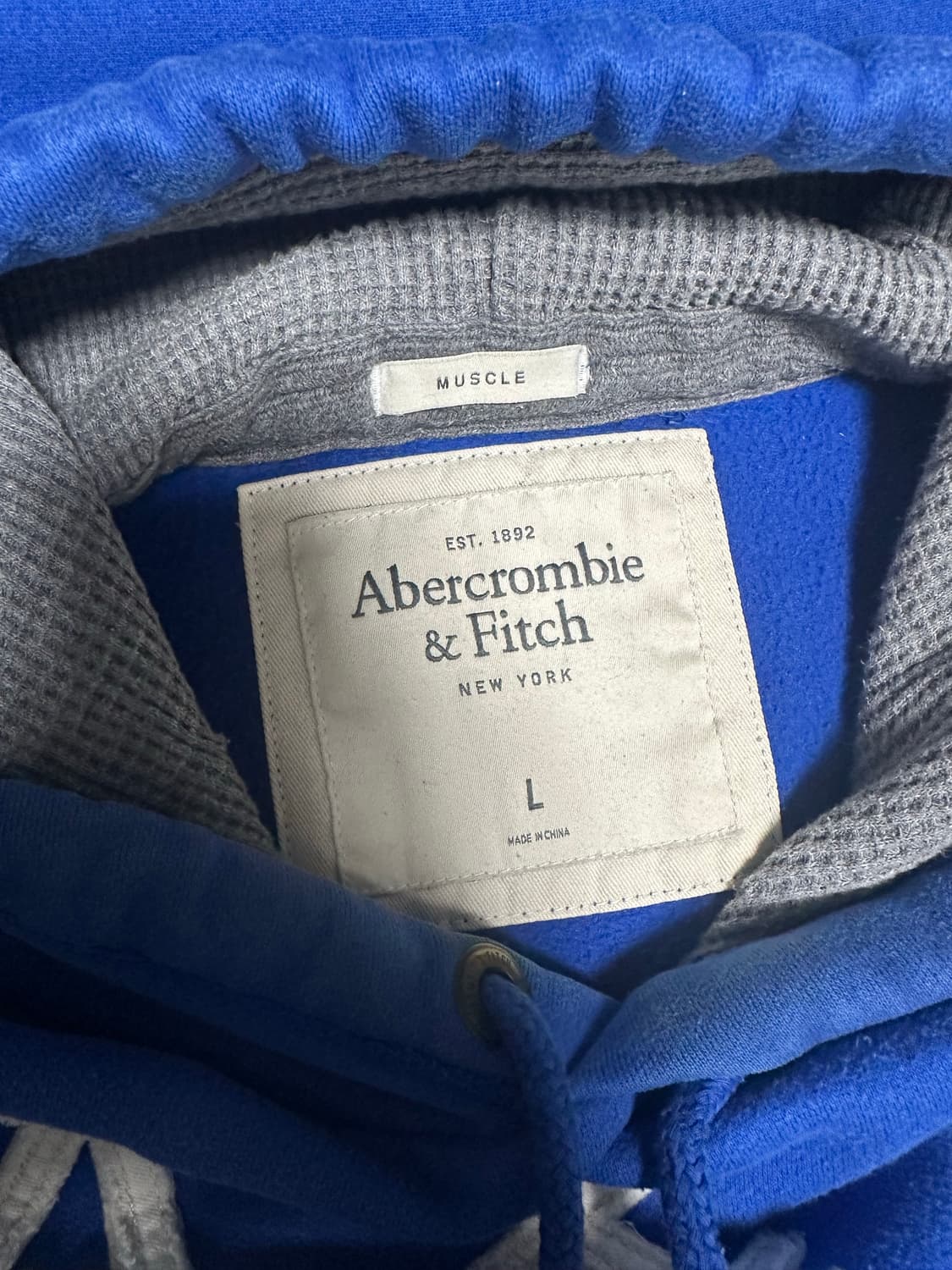 아베크롬비 후드티 블루 상품이미지2