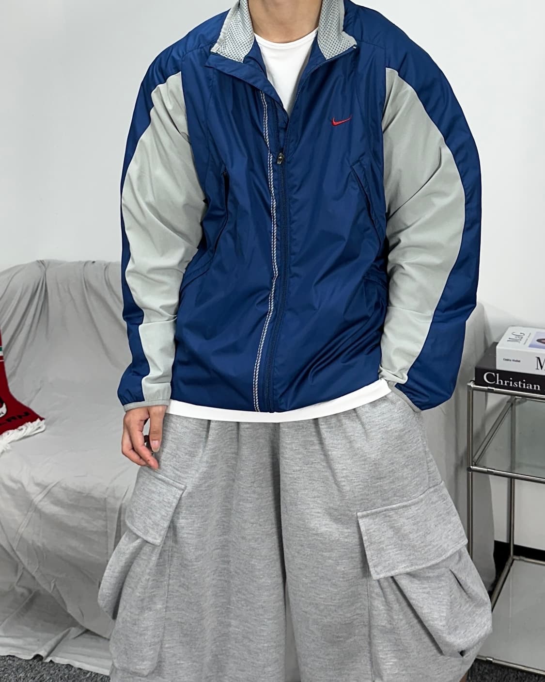 나이키 00s 올드스쿨 바람막이 L 상품이미지2