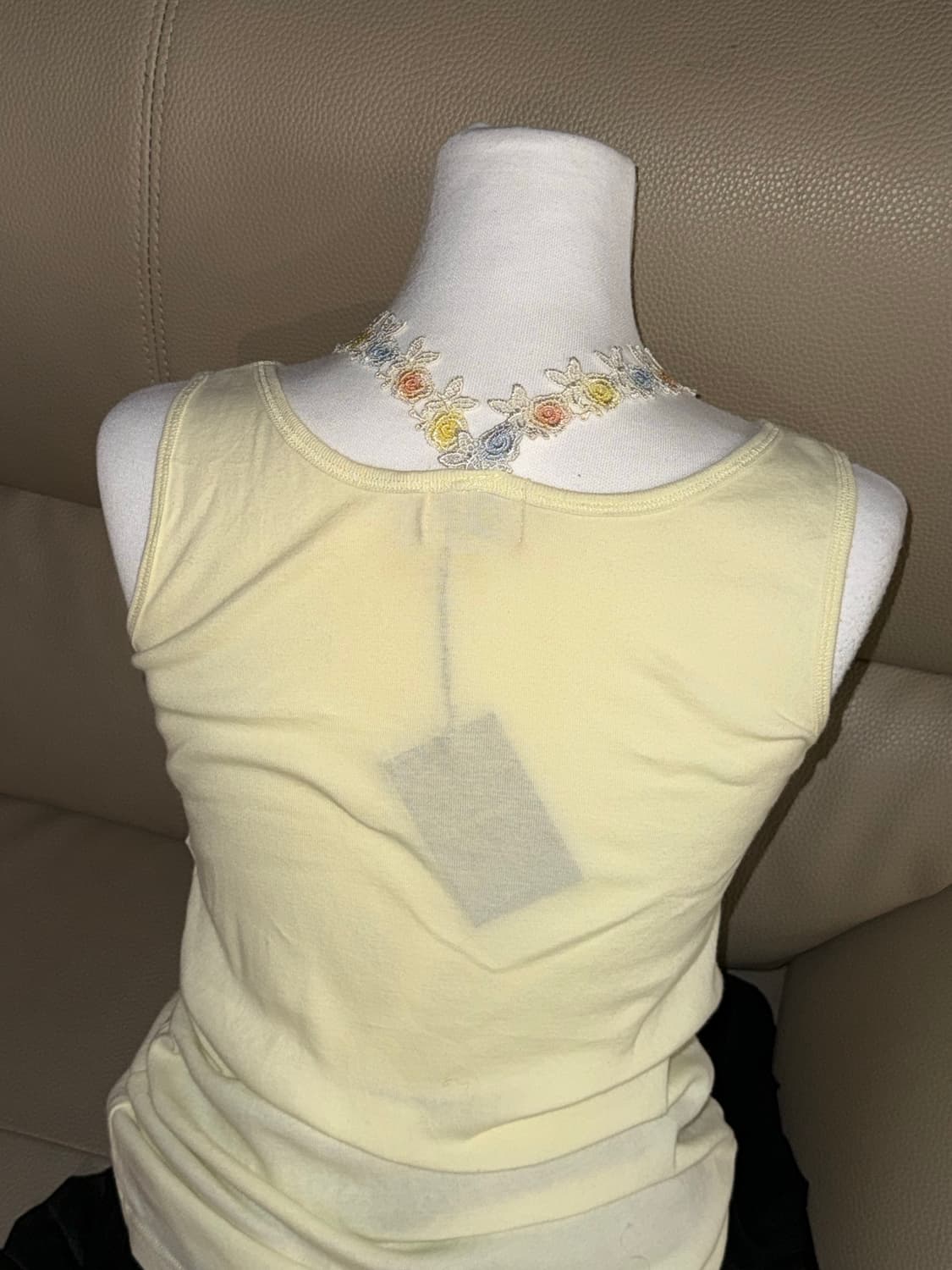 flower halter-neck sleeveless 상품이미지5