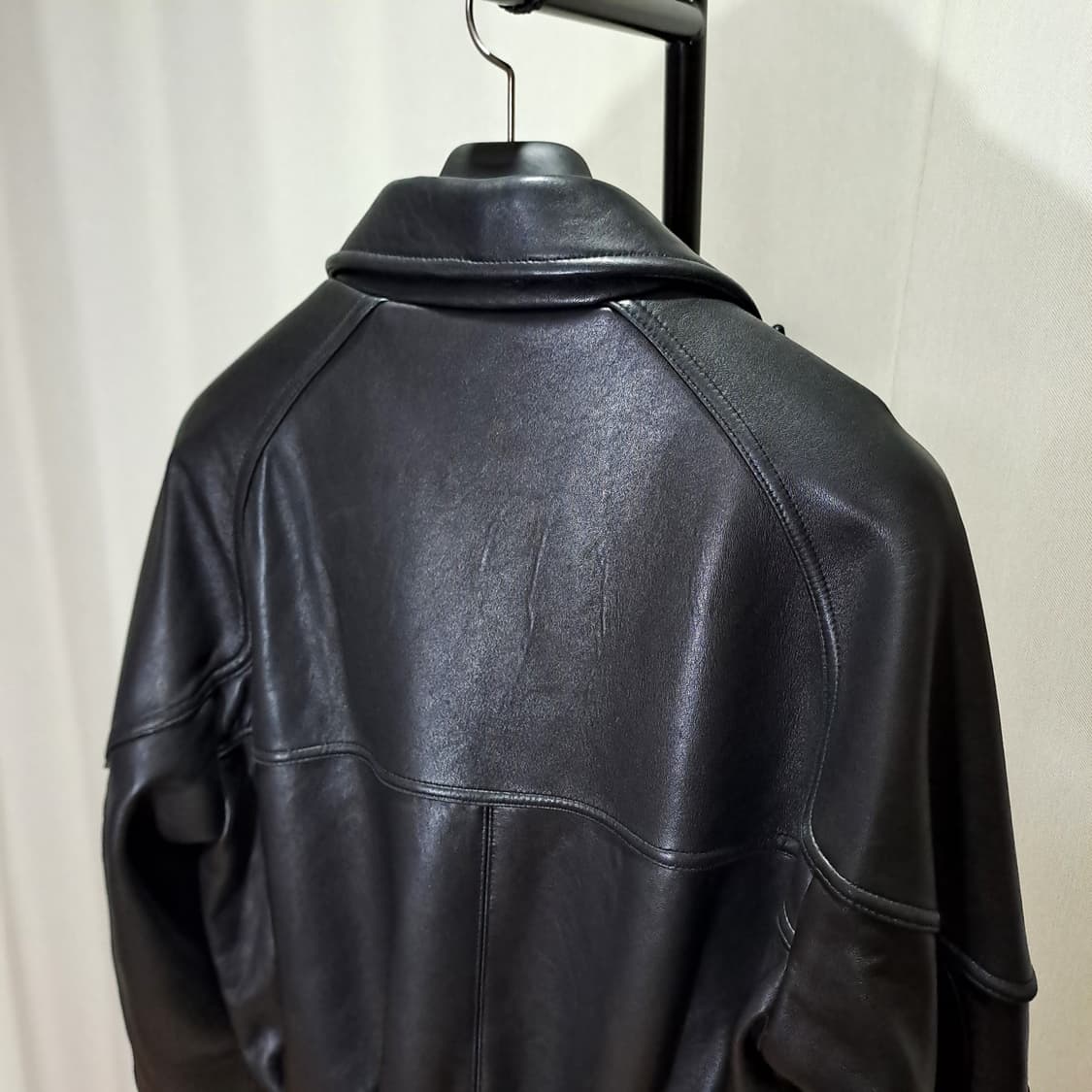 (택포) 아트오브필드 투바투 크롭 양가죽자켓 B754 상품이미지7