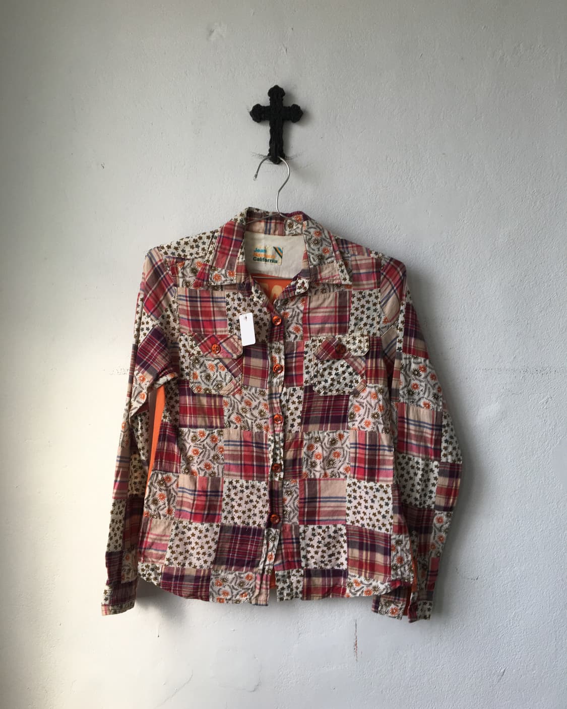 patch work shirt 상품이미지2