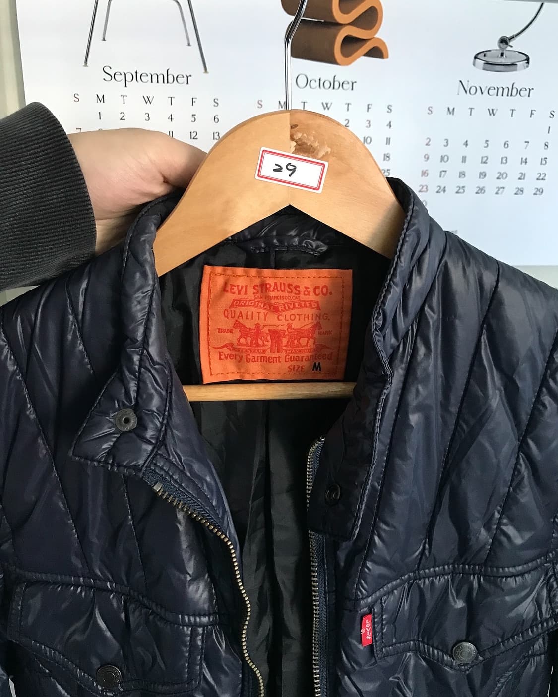 리바이스 트러커 경량 패딩 상품이미지4