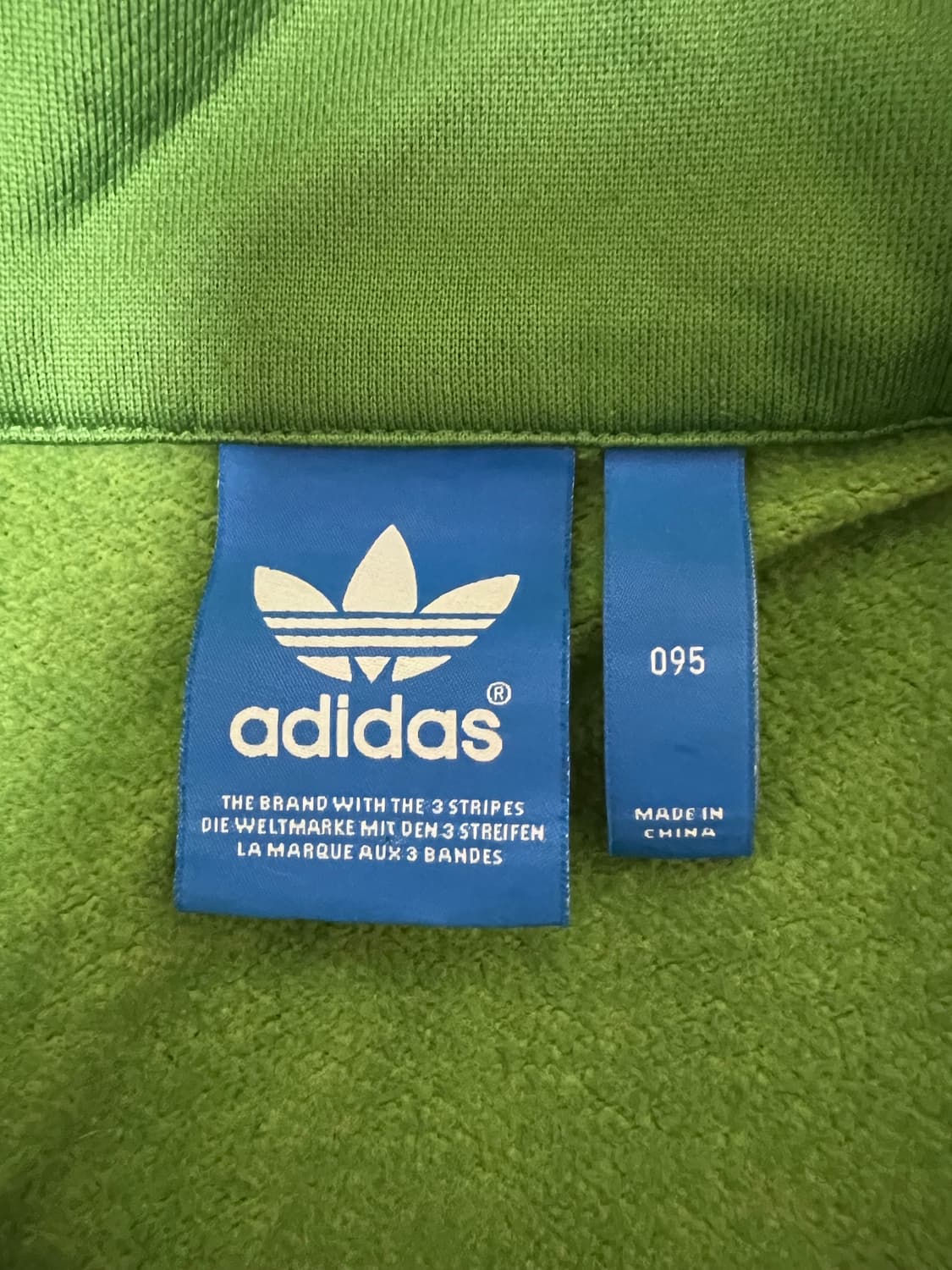 00s 올드스쿨 아디다스 니고베어 그린 져지 트랙탑 상품이미지3