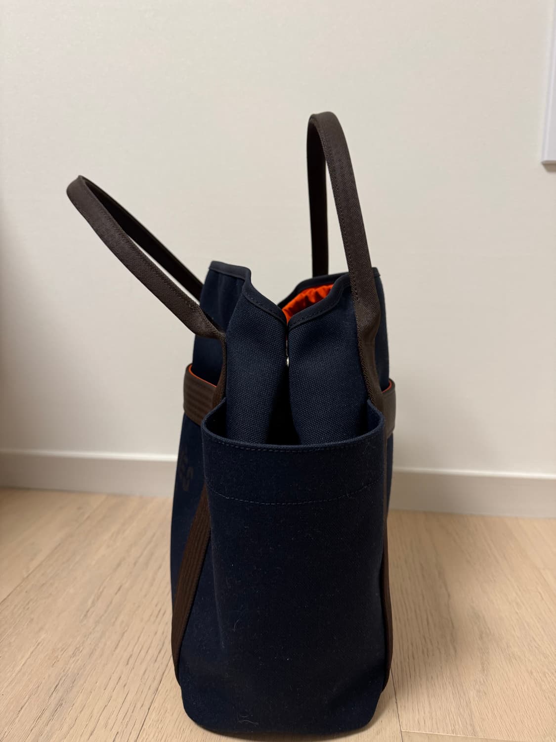 에르메스 더 그루밍 백 블루네이비 상품이미지4