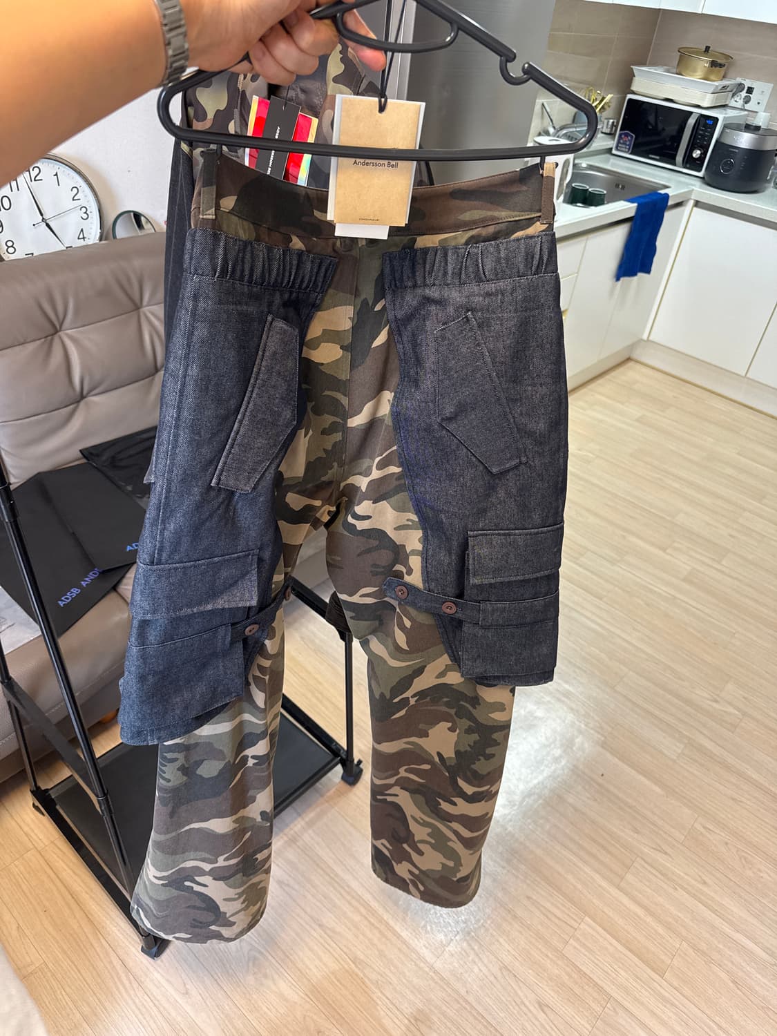 앤더슨벨 초회판 랩터 레이어드 카고 팬츠 상품이미지9