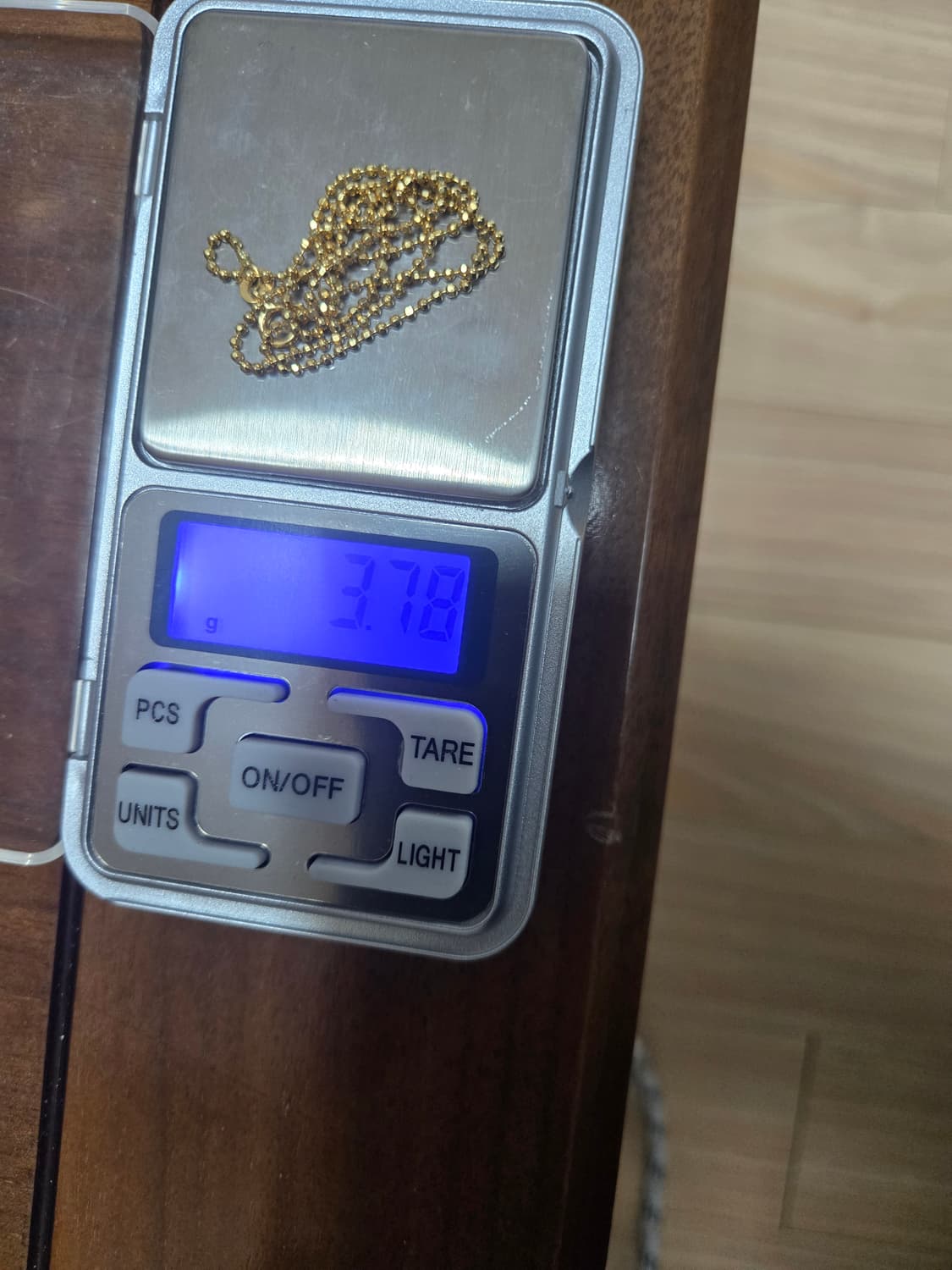 18k 볼 목걸이 41,5센티 상품이미지8