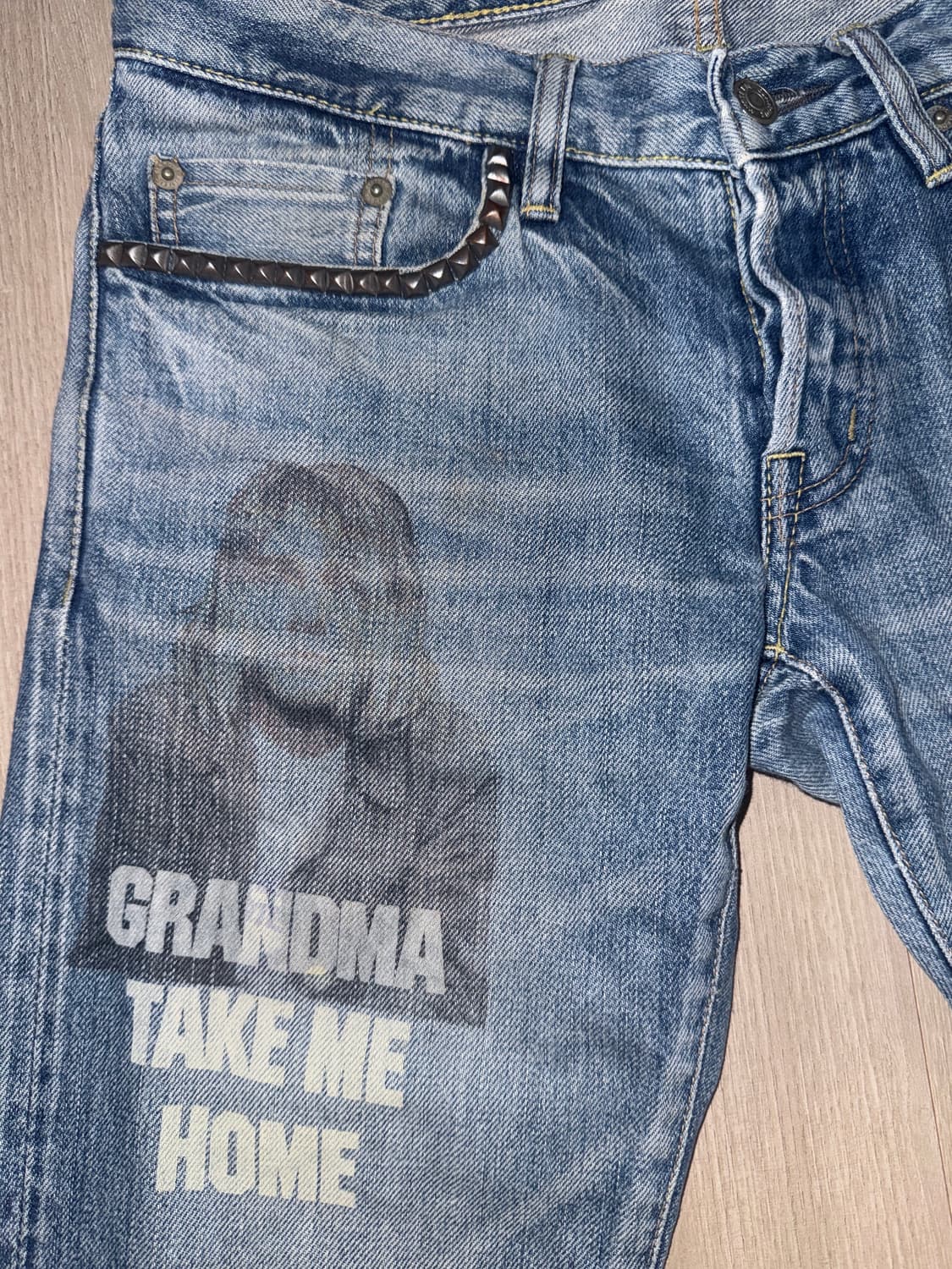 Hysteric Glamour Kurt jeans 상품이미지4