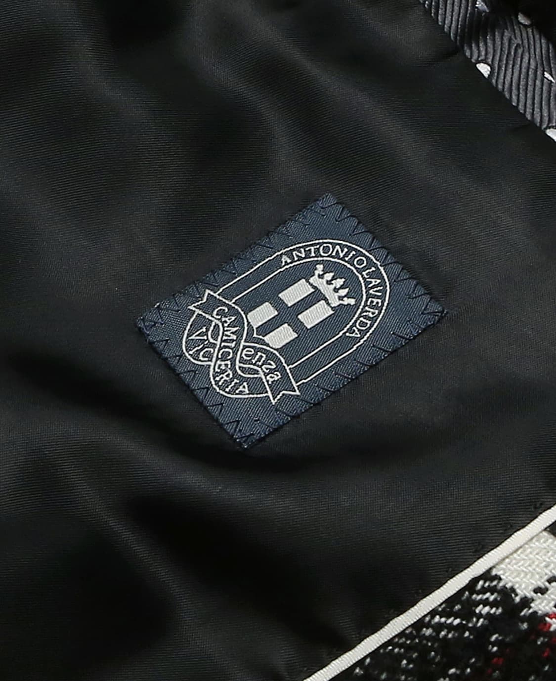 안토니오 라베르다 [Antonio Laverda] 블랙&화이트 체크 자켓 상품이미지5