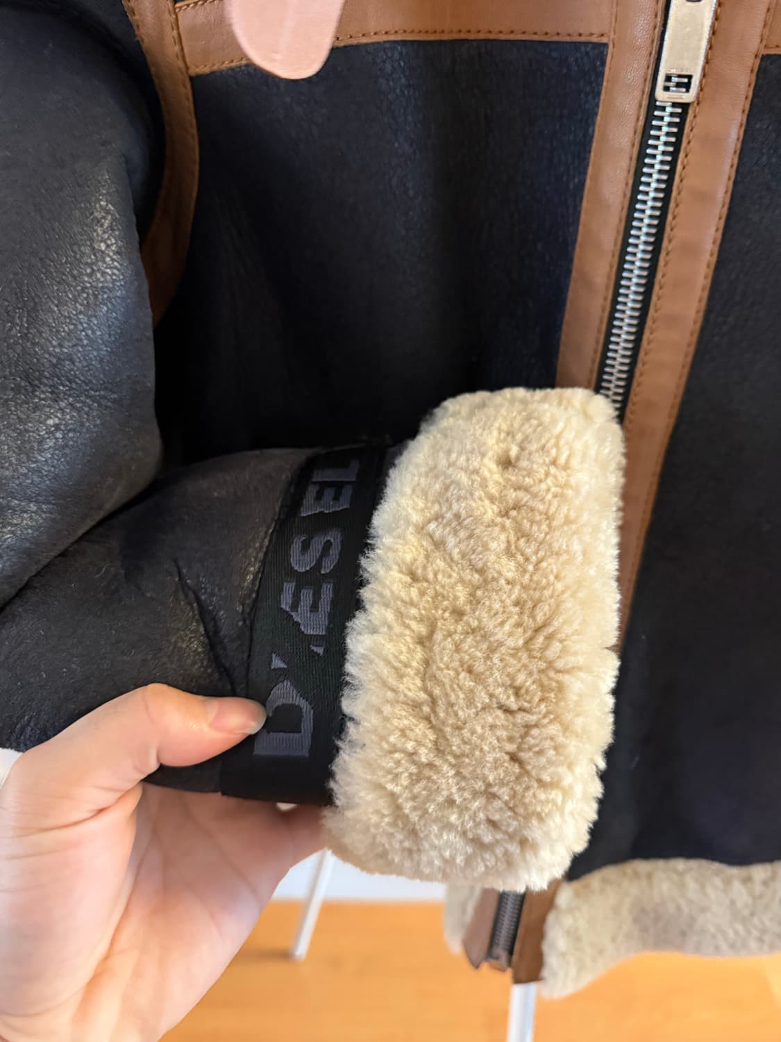 램 시어링 자켓 상품이미지4