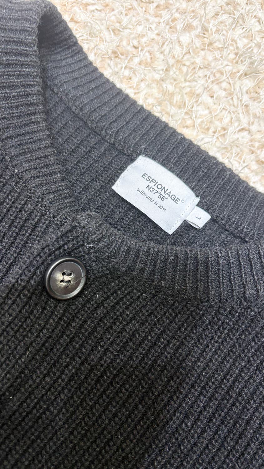 (택포) 에스피오나지 블랙 가디건 L 상품이미지2