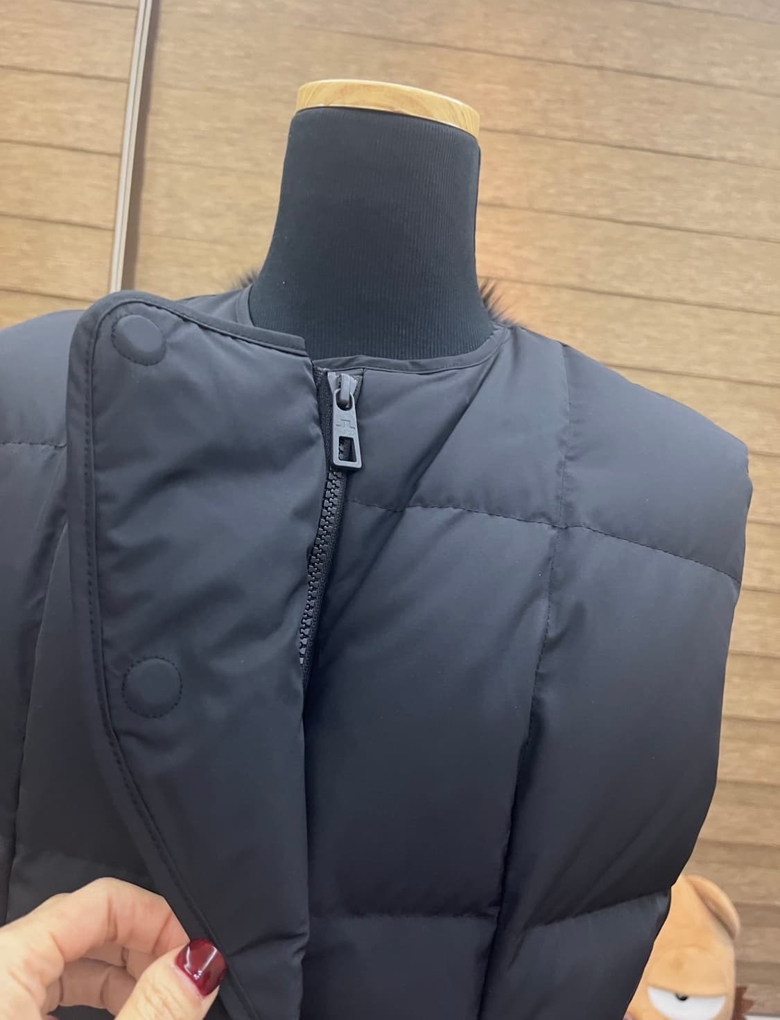 제이린드버그 J.LINDEBERG 롱 패딩 조끼 XS 상품이미지6