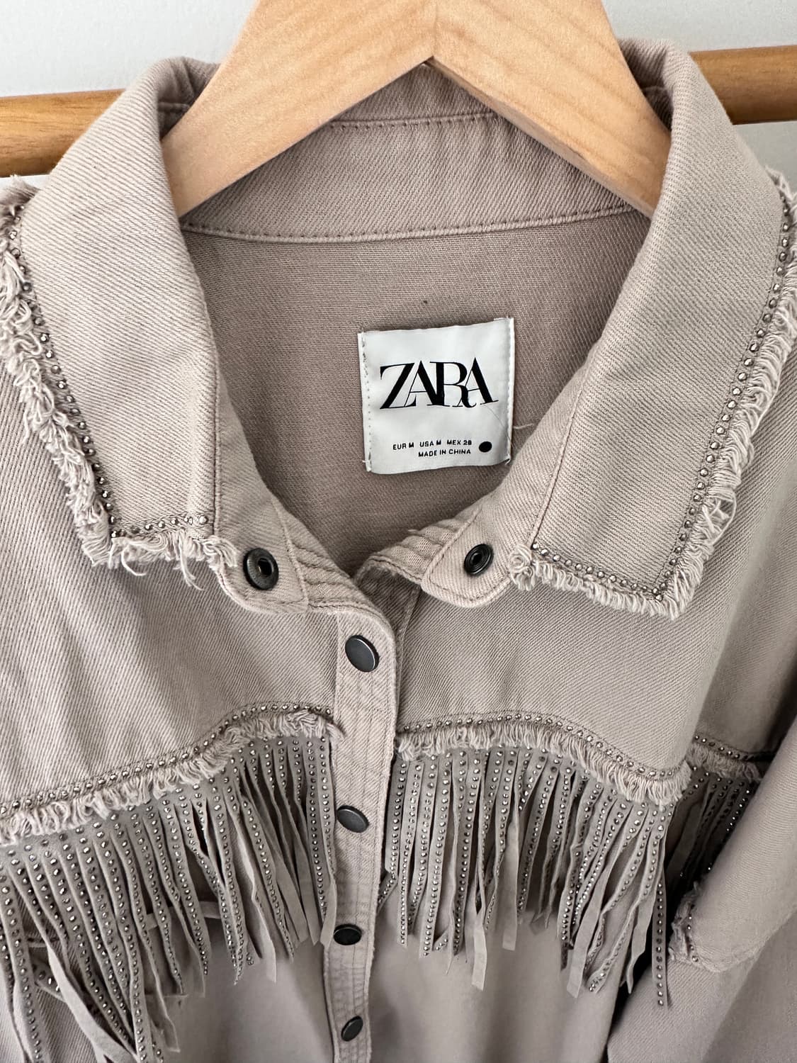 자라 보헤미안 면 셔츠 상품이미지9